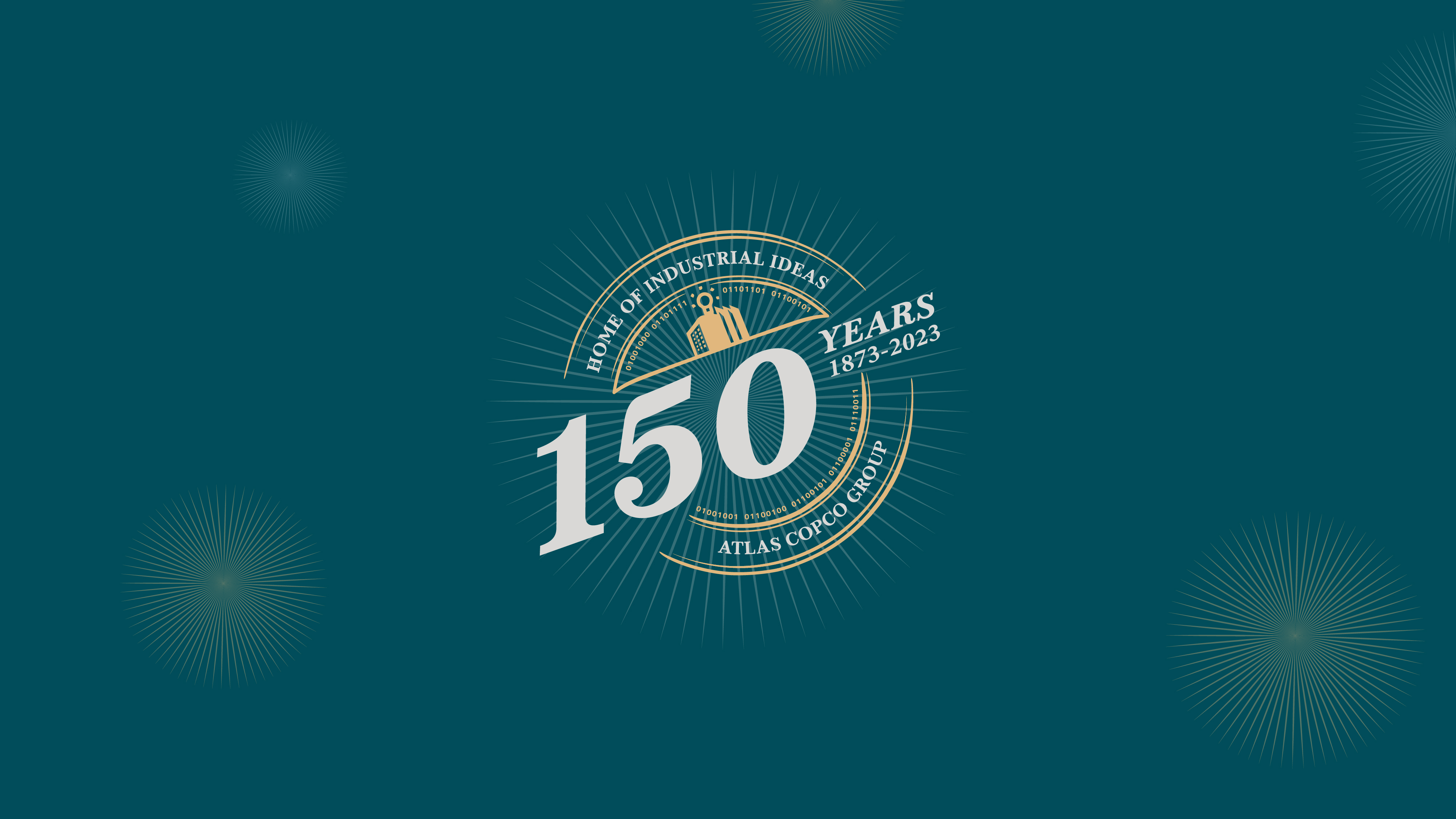 Atlas Copco ha festeggiato 150 anni di attività suonando la campanella di apertura del Nasdaq