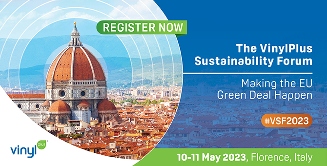 VinylPlus Sustainability Forum di Firenze 2023