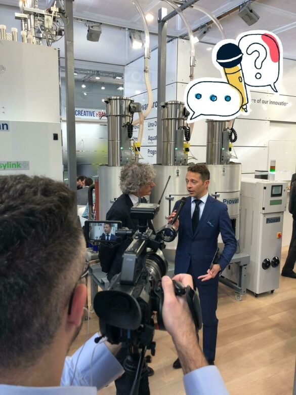 Peter Dal Bo, CCO at PIOVAN Fakuma2018 Peter Dal Bo, CCO at PIOVAN