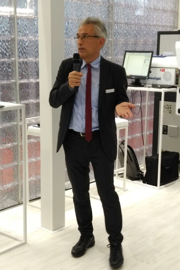 'We want to challenge the most important markets with our products' Mr Erico SPINI RadiciGroup press conference @fakuma 2018