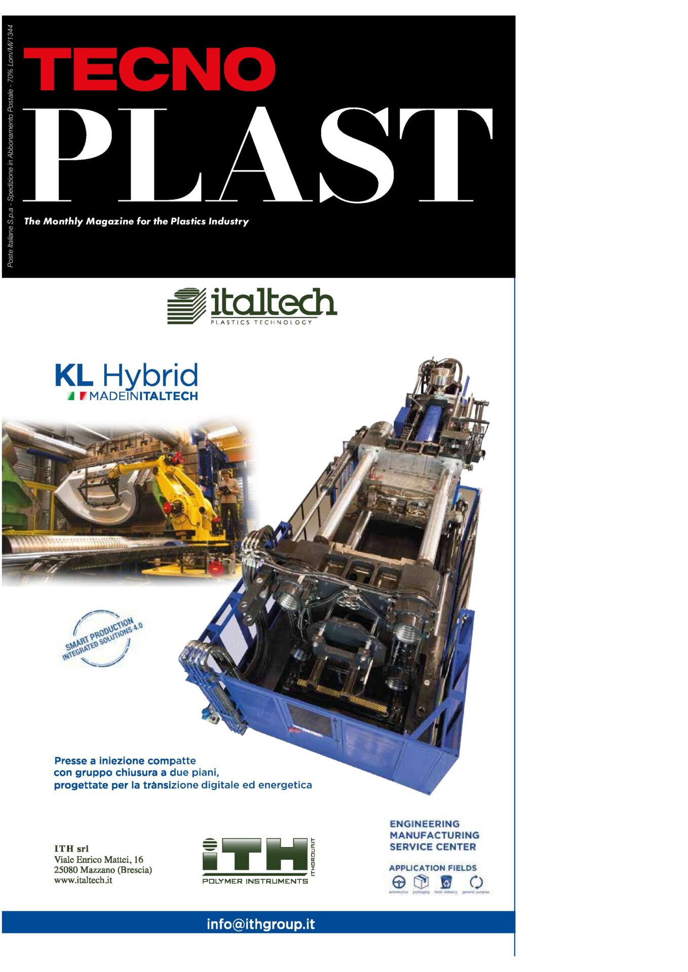 TecnoPlast Italia n°6 Agosto/Settembre - 2026